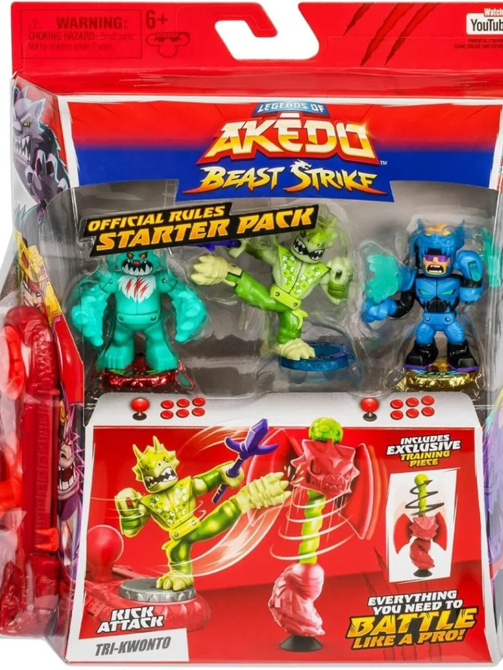 Brand New Legends of Akedo Beast Strike Starter Pack.